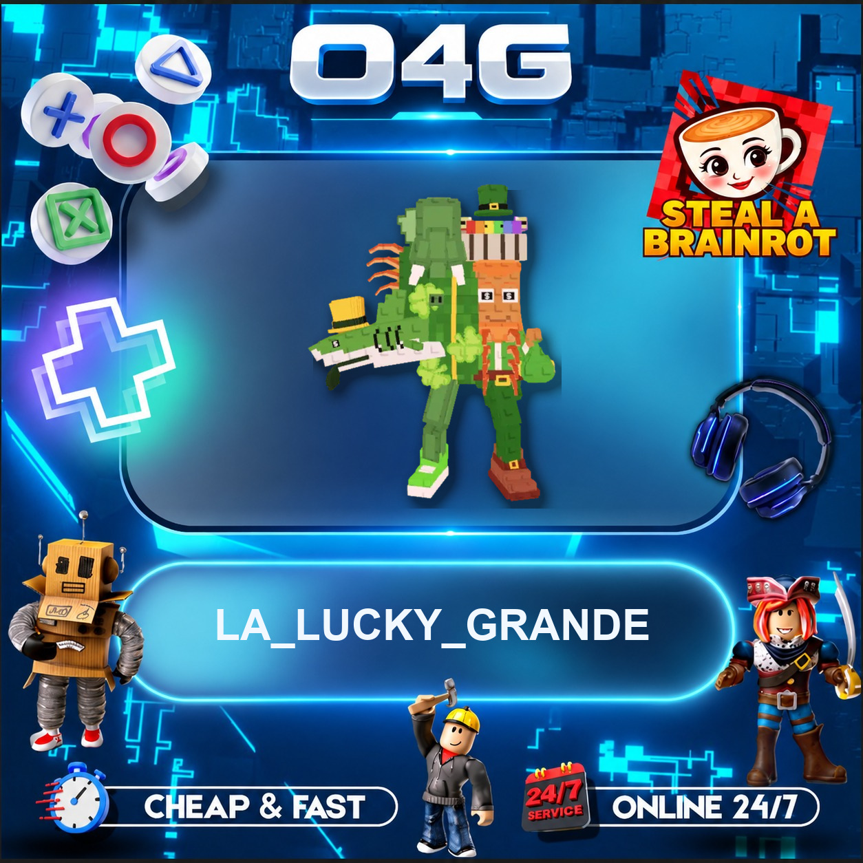 La Lucky Grande>None>40M/s