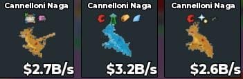 BS10575 Dragon Cannelloni Caneloni Diamond 3.2B/s