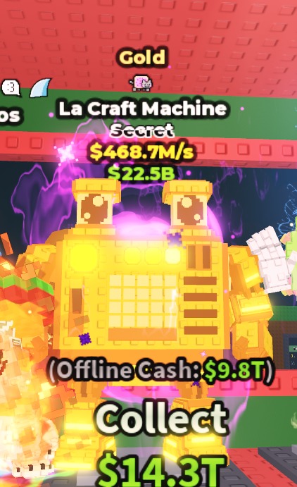 FAST RESPONSE | Gold La Craft Machine $468.7M/s ( Nyan Trait ) | 1000% SAFE 🔒 #4532