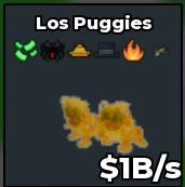 BS10585 Los Puggies CLEAN TRAIT Gold 1B/s | FAST DELIVERY