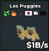 BS10586 Los Puggies JAPAN TRAIT 1B/s | FAST DELIVERY