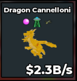 DRAGON CANNELLONI GOLD 2.5B/S