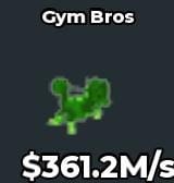 BS10588 Gym Bros Radioactive 361.2M/s