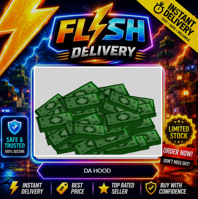 5M CASH / 5000000 CASH - DA HOOD / DH / DAHOOD