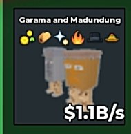 BS10598 Garama And Mandundung Coin 1.1B/s