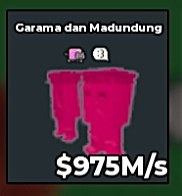 BS10603 Garama and Madundung Rainbow 950M/s