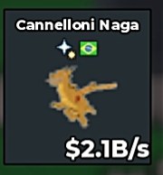 BS10606 Dragon Cannelloni 2.1B/s