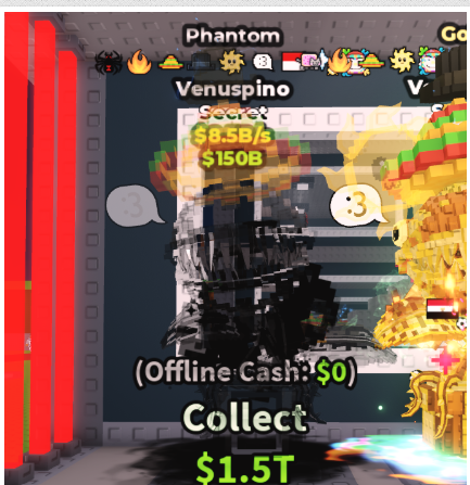 PHANTOM VENUSPINO 8.5B/S (SUN + 8 TRAITS) – STEAL A BRAINROT – FAST DELIVERY & TRUSTED #V5ZN9L
