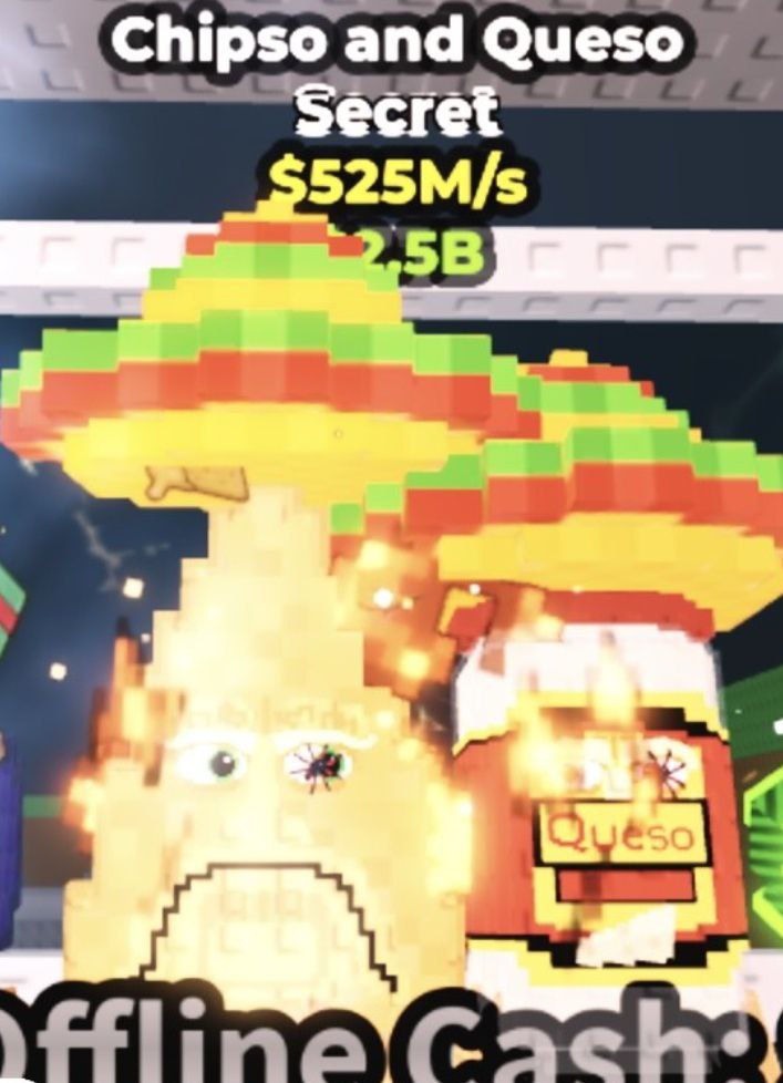 Chipso and Queso 500M/s above ♦️ Cheapest steal a brainrot ♦️ instant delivery ✅