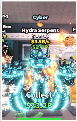 CYBER HYDRA SERPANT 3.5B/S (FIRE) – STEAL A BRAINROT – FAST DELIVERY & TRUSTED #J3WL7N