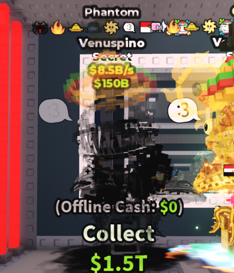 PHANTOM VENUSPINO 8.5B/S (SUN + 8 TRAITS) – STEAL A BRAINROT – FAST DELIVERY & TRUSTED #V5ZN9L