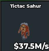 BS10620 Tictac Sahur 37.5M/s | Clean Trait