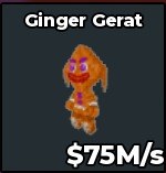BS10625 Ginger Gerat 75M/s