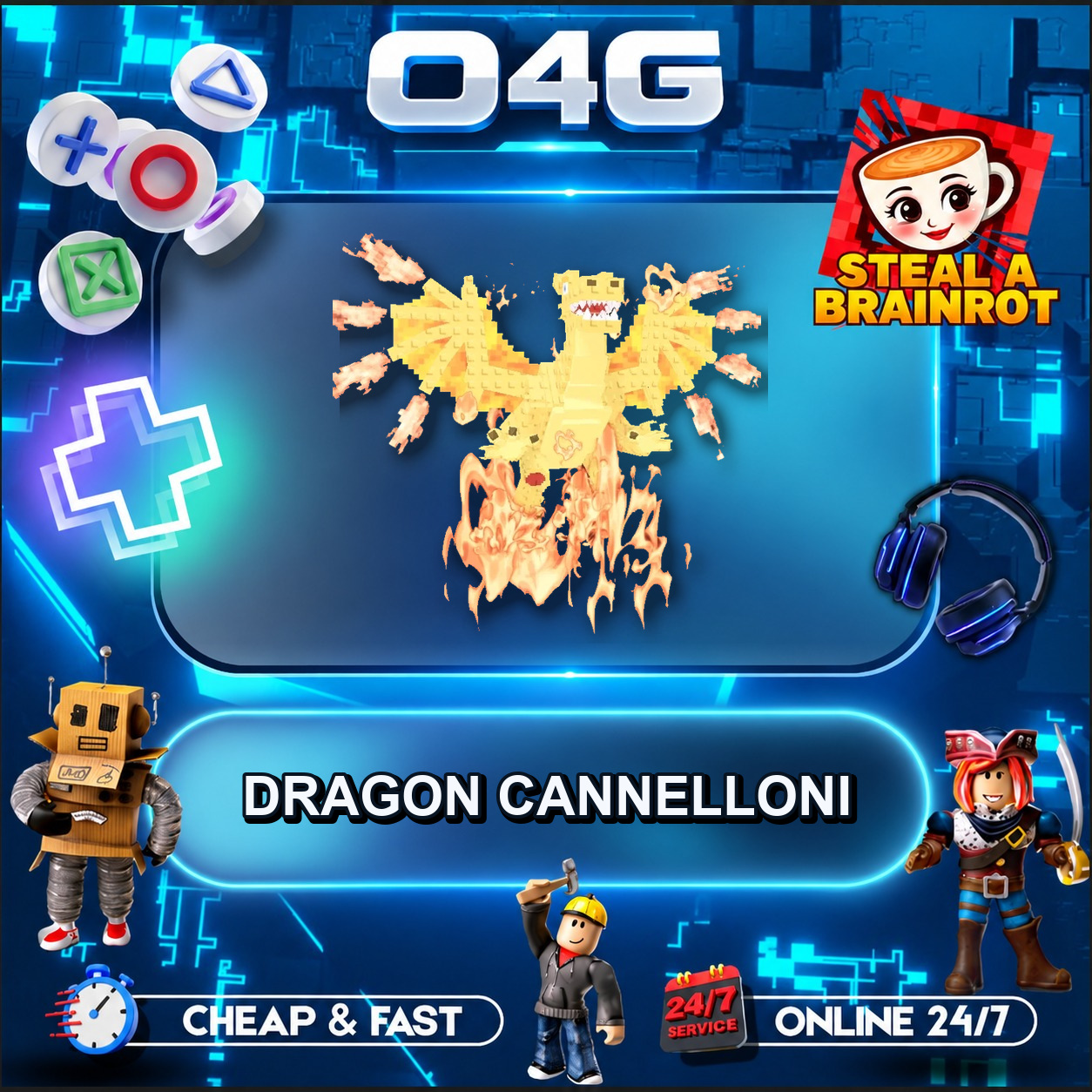 Dragon Cannelloni>Rainbow>2.5B/s
