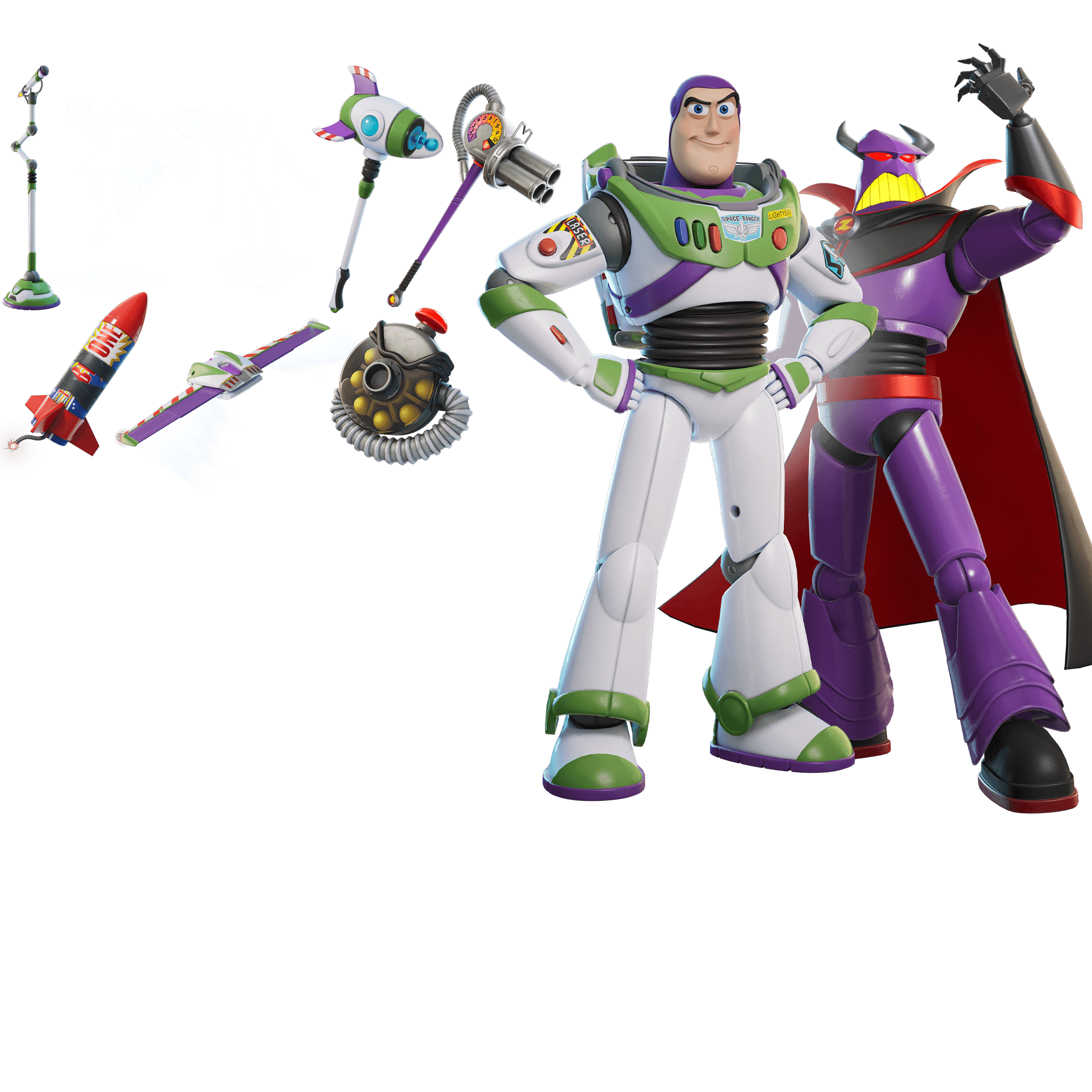 Fortnite Gifting: Buzz Lightyear & Emperor Zurg Bundle (3400 V-Bucks) | READ DESCRIPTION