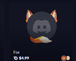 fox avatar | 4.99$