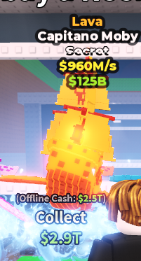 CAPITANO MOBY LAVA