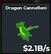 BS10645 Dragon Cannelloni Radioactive 2.1B/s