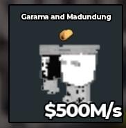 BS10650 Garama and Madundung Yin Yang 500M/s