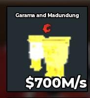 BS10651 Garama and Madundung Divine 700M/s