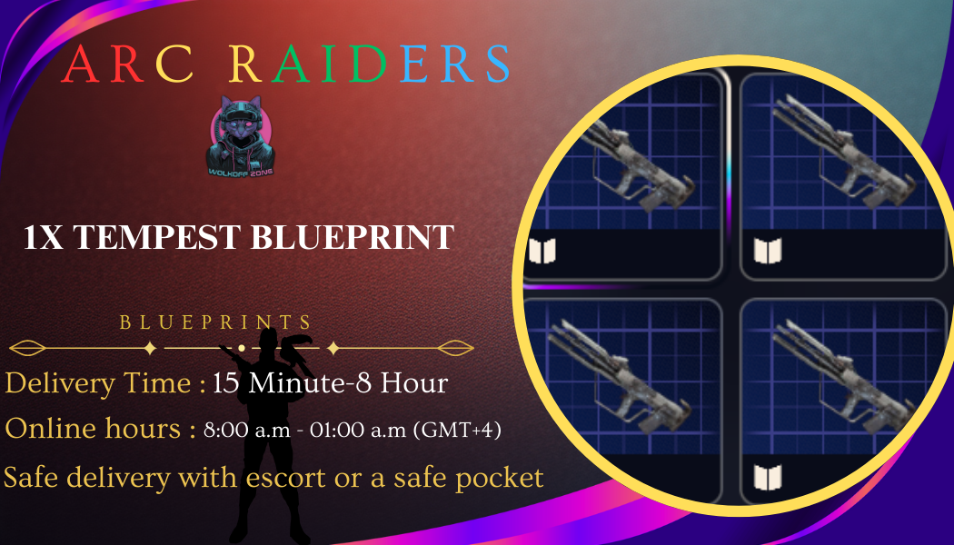 ARC RAIDERS💎Tempest Blueprint💎CHEAPEST☣️FAST DELIVERY☣️ALL PLATFORMS