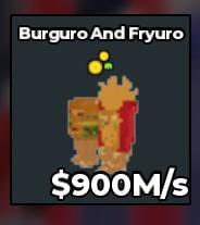 BS10663 Burguro and Fryuro With Coin Trait 900M/s