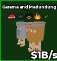 BS10668 Garama and Madundung With Reindeer Santa Hat Traits 1B/s