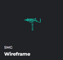 WIREFRAME SMG / WIRE FRAME SMG - DA HOOD / DH / DAHOOD