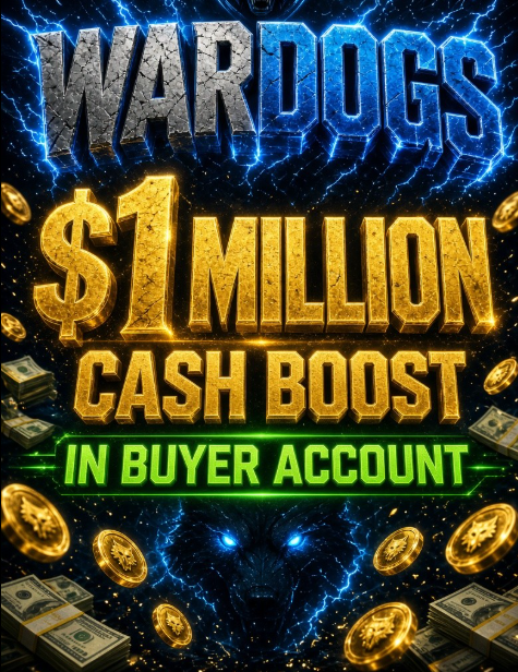 1 Million Cash Boost On Your Account Wardogs Steam