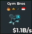 BS10705 Gym Bros 1.1B/s