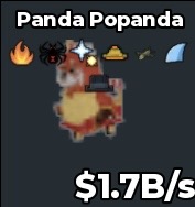 BS10710 Panda Popanda CLEAN TRAIT🔥 1.7B/s