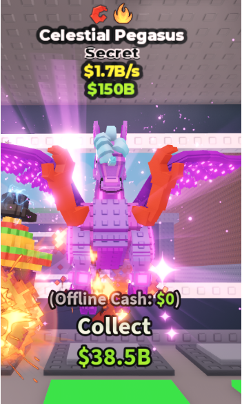 CELESTIAL PEGASUS 1.7B/S (CRAB + FIRE) – STEAL A BRAINROT – FAST DELIVERY & TRUSTED #S6LF8K