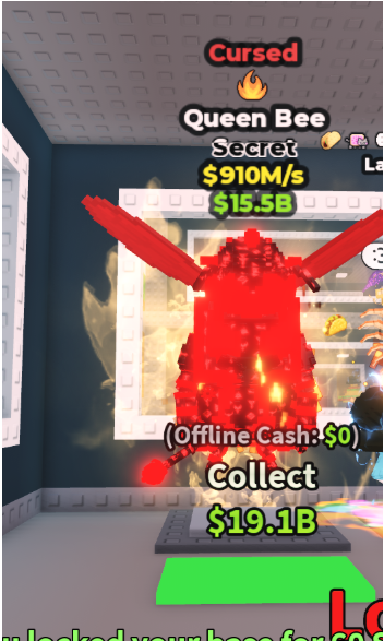 CURSED QUEEN BEE 910M/S (FIRE) – STEAL A BRAINROT – FAST DELIVERY & TRUSTED #F2TK6M