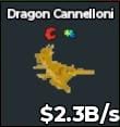 BS10727 Dragon Cannelloni 2.3B/s