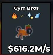 BS10748 Gym Bros 612.2M/s