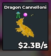 BS10750 Dragon Cannelloni 2.3B/s