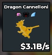 BS10751 Dragon Cannelloni 3.1B/s