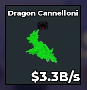 BS10752 Dragon Cannelloni Rainbow 3.3B/s