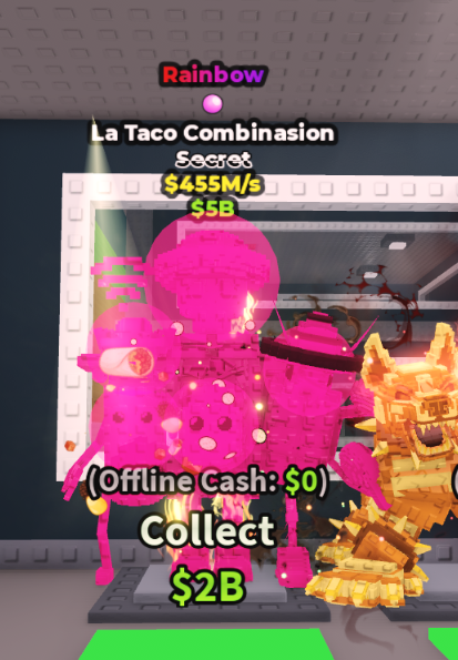 RAINBOW LA TACO COMBINASION 455M/S (BUBBLEGUM) – STEAL A BRAINROT – FAST DELIVERY & TRUSTED #S7QF3H