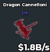 BS10756 Dragon Cannelloni Bloodrot 1.8M/s