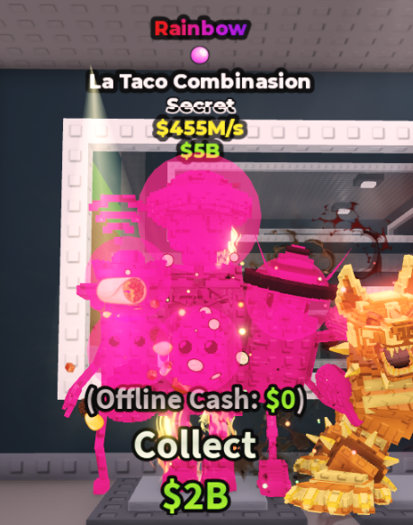 RAINBOW LA TACO COMBINASION 455M/S (BUBBLEGUM) – STEAL A BRAINROT – FAST DELIVERY & TRUSTED #S7QF3H