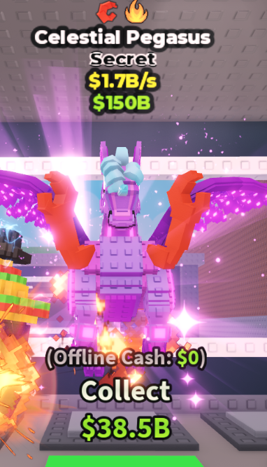 CELESTIAL PEGASUS 1.7B/S (CRAB + FIRE) – STEAL A BRAINROT – FAST DELIVERY & TRUSTED #S6LF8K