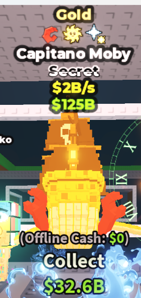 GOLD CAPITANO MOBY 2B/S (SUN + 2 TRAITS) – STEAL A BRAINROT – FAST DELIVERY & TRUSTED #A4TJ9K