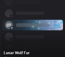 Lunar Wolf Fur Nameplate 🔥Cheap Decoration $4.99