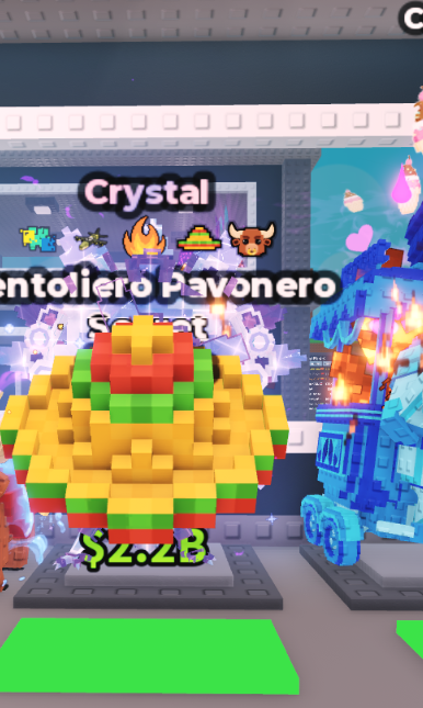 CRYSTAL VENTOLIERO PAVONERO 2.2B/S (BULL + 4 TRAITS) – STEAL A BRAINROT – FAST DELIVERY & TRUSTED #J9VP3R