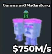 BS10758 Garama and Madundung -Fast Delivery Crystal 750M/s