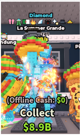 DIAMOND LA SUMMER GRANDE 2B/S (UFO + 8 TRAITS) – STEAL A BRAINROT – FAST DELIVERY & TRUSTED #D4QX7C