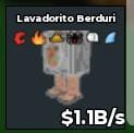BS10768 Lavadorito Spinito 1.1B/s