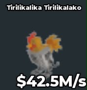 BS10780 Tirilikalika Tirilikalako 42.5M/s