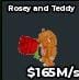 BS10791 Rosey and Teddy 165M/s
